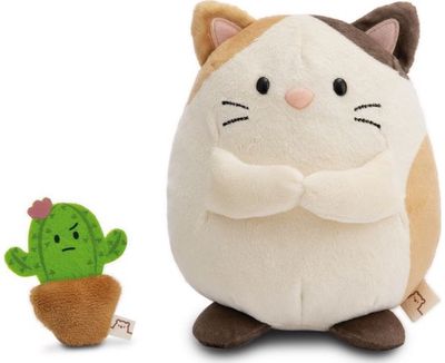 Pliušinis žaislas NICI Kačiukas ANGY, su kaktusu, 16 cm