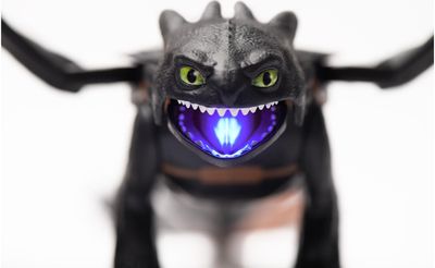 DRAGONS Interaktyvus plazma šaudantis slibinas Nakties Įniršis