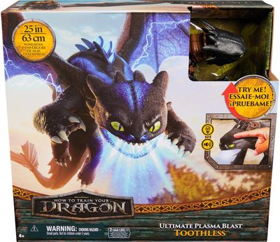 DRAGONS Interaktyvus plazma šaudantis slibinas Nakties Įniršis