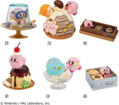 Figūrėlė BANDAI Kirby – Paldolce rinkinys vol.3, įv. rūšys