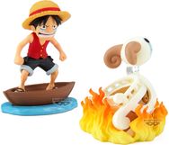 Figūrėlė BANDAI One Piece – Monkey D. Luffy ir Going Merry Log Stories