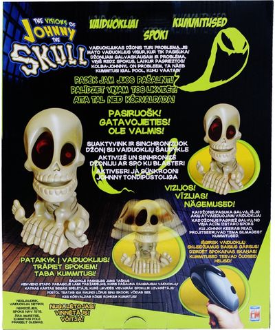 Interaktyvus žaidimas JOHNY THE SKULL The Visions of Johny The Skull