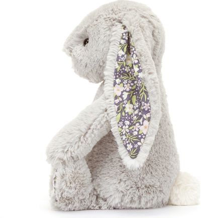 Pliušinis žaislas zuikis JELLYCAT Blossom Silver Bunny 'Bloom' (vidutinis)