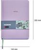 Užrašinė MR Golden Jasmin, A5, 96 l, violetinės sp. , taškeliais