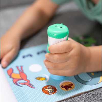 MELISSA & DOUG STICKER WOW! Veiklos knygelė Dinozauras