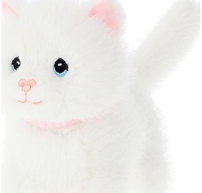 Pliušinis žaislas kačiukas KEEL TOYS Keeleco Pouncing Kitty Love, 18 cm, įv. rūšių