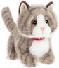 Pliušinis žaislas kačiukas KEEL TOYS Keeleco Pouncing Kitty Love, 18 cm, įv. rūšių
