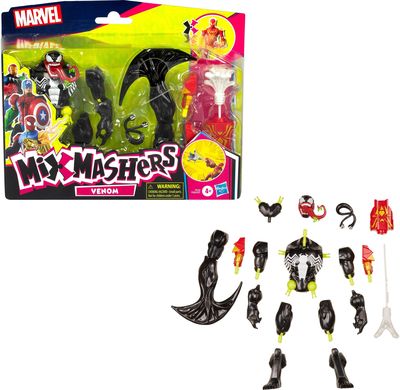 SPIDER-MAN Mixmashers figūrėlė Deluxe figūrėlė Venomas 12,7 cm