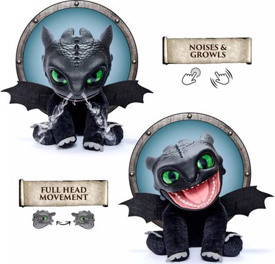 HOW TO TRAIN YOUR DRAGON Interaktyvus slibinas Bedantis