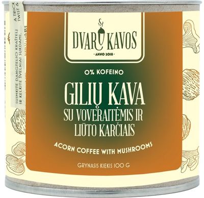 DVARO KAVOS " Gilų kava su grybais"
