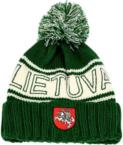 Žalia žieminė kepurė Lietuva
