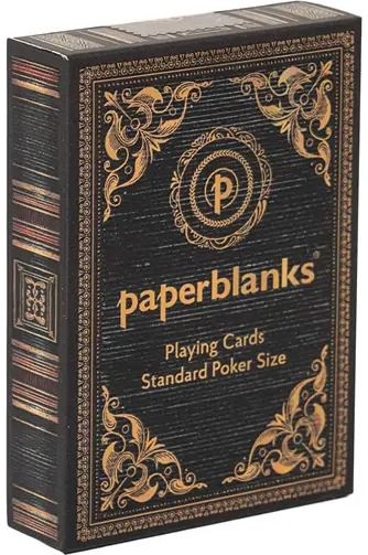 Žaidimo kortos PAPERBLANKS Asterales Onyx