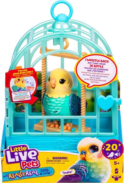 LITTLE LIVE PETS Paukščiukas su narveliu