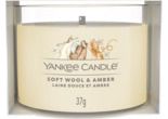 Žvakė YANKEE CANDLE Wool Amber, 37 g.