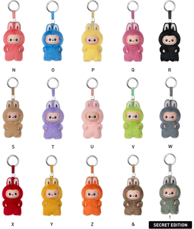 Kolekcinė pliušinė-vinilinė lėlė POP MART The Monsters Mini Labubu Pin For Love Series N-Z, įv. rūšių