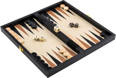 Šachmatų, šaškių ir nardų rinkinys PHILOS laukas 30 mm