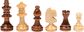 Šachmatai PHILOS laukas 30 mm, karalius 48 mm, su raidėmis ir skaičiais