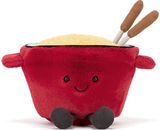 Pliušinis žaislas sūrio fondiu JELLYCAT Amuseables Cheese Fondue