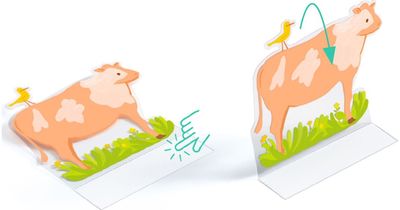 Lipdukai DJECO Lift-Up Stickers Farm