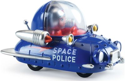 Mašinėlė DJECO Crazy Motors Space Police