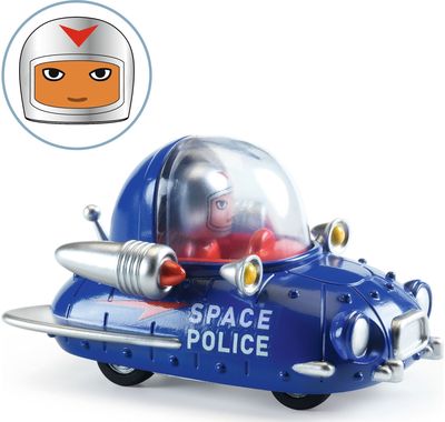 Mašinėlė DJECO Crazy Motors Space Police