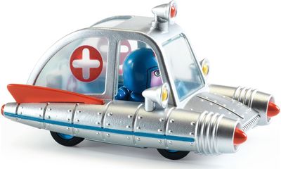 Mašinėlė DJECO Crazy Motors Space Ambulance