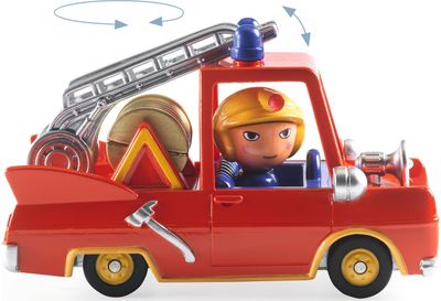 Mašinėlė DJECO Crazy Motors Little Fire Truck