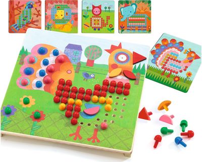 Lavinamasis žaidimas DJECO Eduludo Mosaico Animo