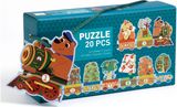 Dėlionė DJECO Puzzle Trio - I count, 20 det.