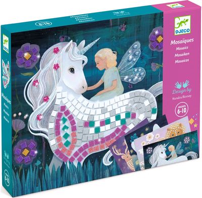 Kūrybinis mozaikos rinkinys DJECO Mosaic Kits The Enchanted World