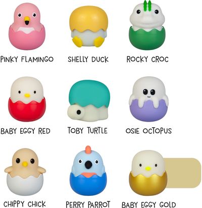 Paslaptingas gyvūnėlis kiaušinyje Eggy's Mistery Lights lemputė-pakabukas