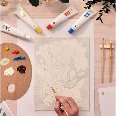 Kūrybinis rinkinys tapyba spalvų maišymas DJECO AGA Atelier 23 Colour Mixing