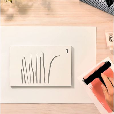 Kūrybinis rinkinys gelio spauda DJECO AGA Atelier 47 Gel Printing