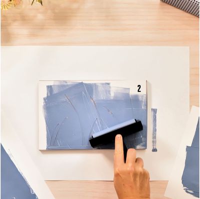 Kūrybinis rinkinys gelio spauda DJECO AGA Atelier 47 Gel Printing