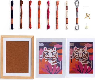 Kūrybinis rinkinys siuvinėjimas DJECO AGA Atelier 64 Needlepoint