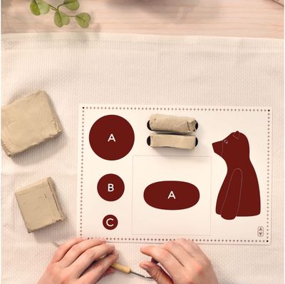 Kūrybinis rinkinys skulptūra AGA Atelier 84 Modelling