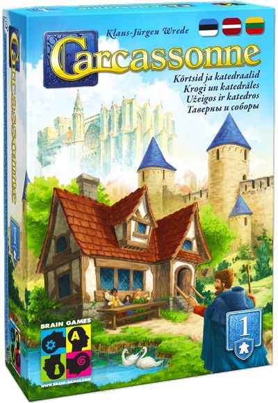 Stalo žaidimo CARCASSONNE papildymas 1: Inns & Cathedrals (2025)