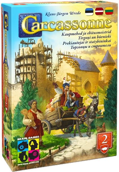 Stalo žaidimo CARCASSONNE papildymas 2: Traders & Builders (2025)