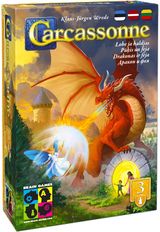 Stalo žaidimo CARCASSONNE papildymas 3: Dragon and Fairy (2025)