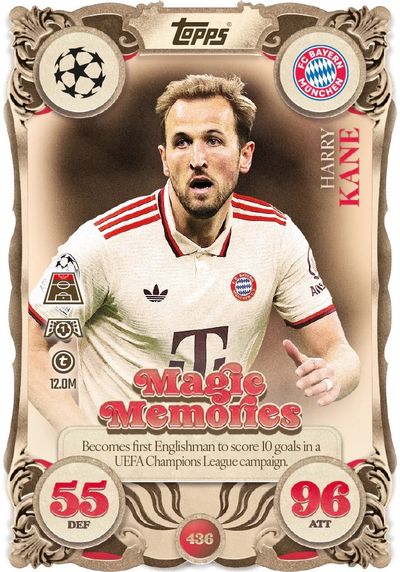 Kortelės UCC Match Attax 2025/2026 Eco Pack