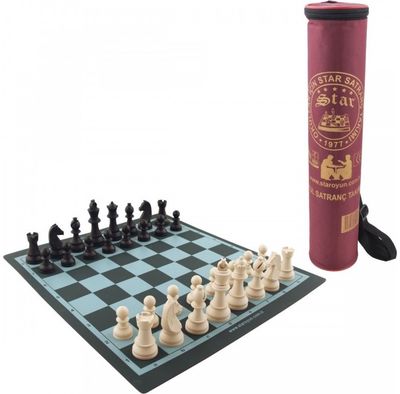 Stalo žaidimas šachmatai STAR GAME SETS STAR SCHOOL CHESS SET BIG (nešiojami)