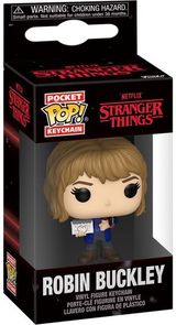 Vinilinė figūrėlė raktų pakabukas FUNKO POP! Stranger Things - Robin Buckley