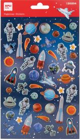 Lipdukai APLI B.STICKERS SPACECRAFT