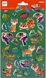 Lipdukai APLI B.STICKERS JUNGLE ANIMALS