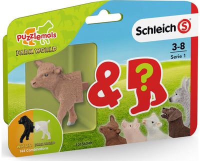 Figūrėlė SCHLEICH Puzzlemals Collectable Farm World 12x15,5cm., įv. rūšys