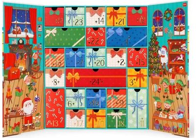 Advento kalendorius LEGAMI WAITING FOR CHRISTMAS, kanceliarinis rink.