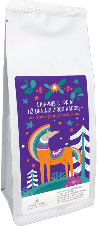 Šventinė kava „Ugninis žirgas“ 200g malta