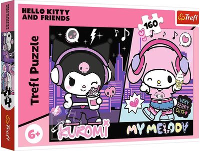 TREFL HELLO KITTY dėlionė Kuromi, 160 det.