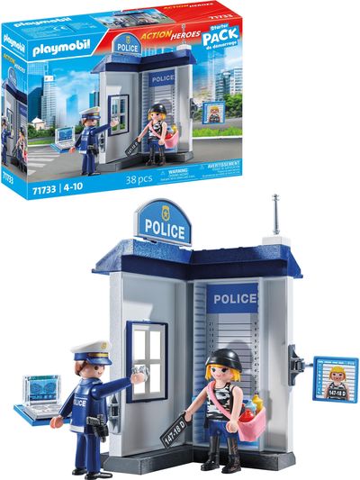 PLAYMOBIL pradinis paketas Policijos kambarys