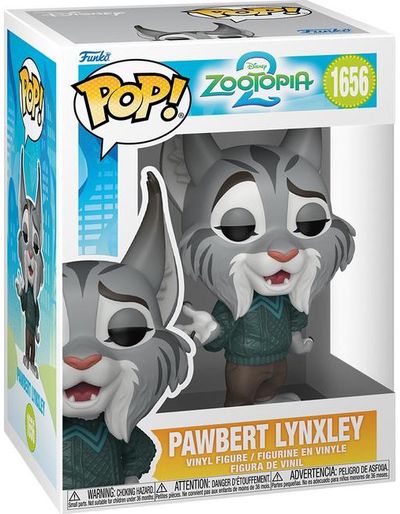 FUNKO POP! Vinilinė figūrėlė: Disney: Zootropolis 2 - Pawbert Lynxley